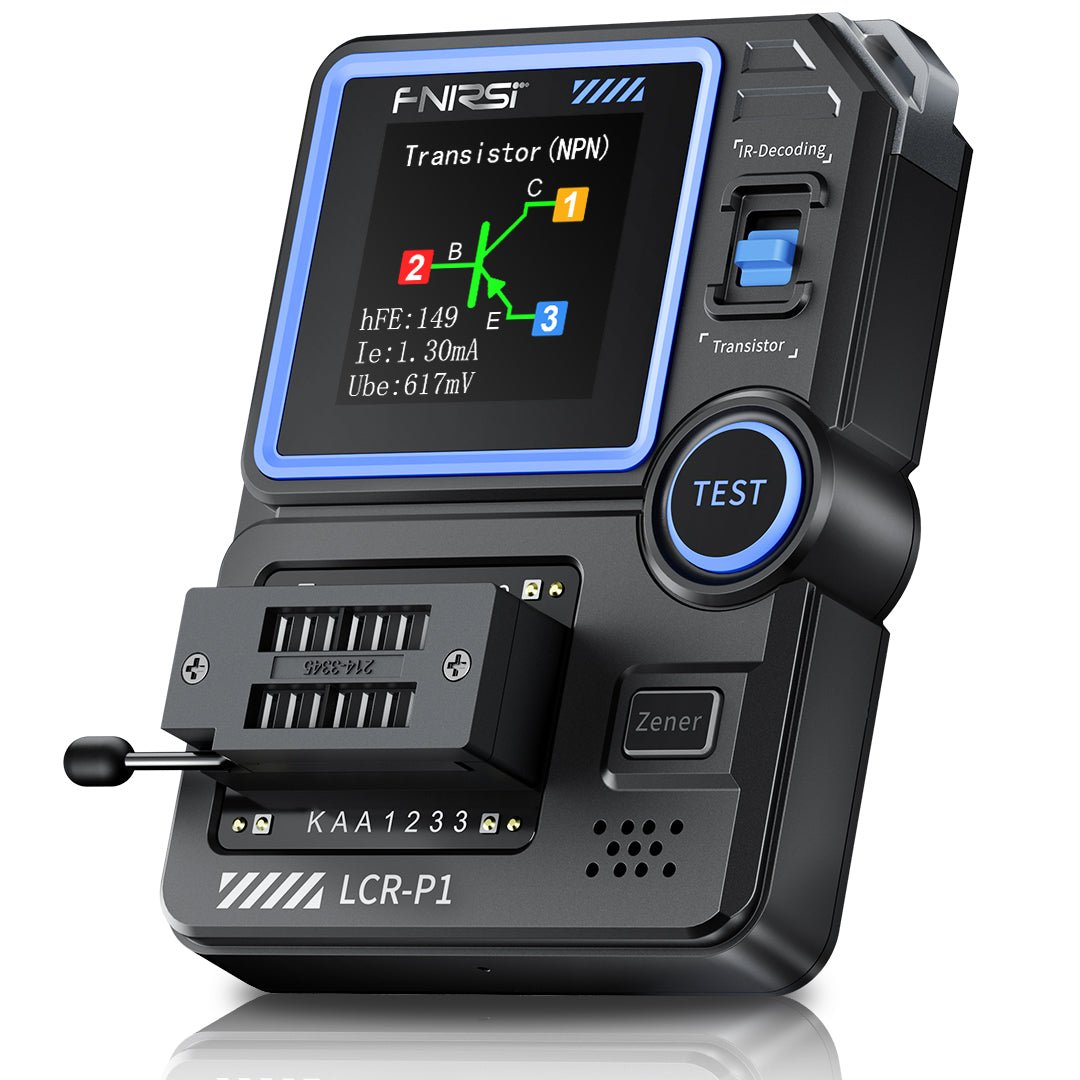 Tester per transistor MOSFET, tester per condensatori a transistor Tester per transistor MOSFET, tester per condensatori a transistor
