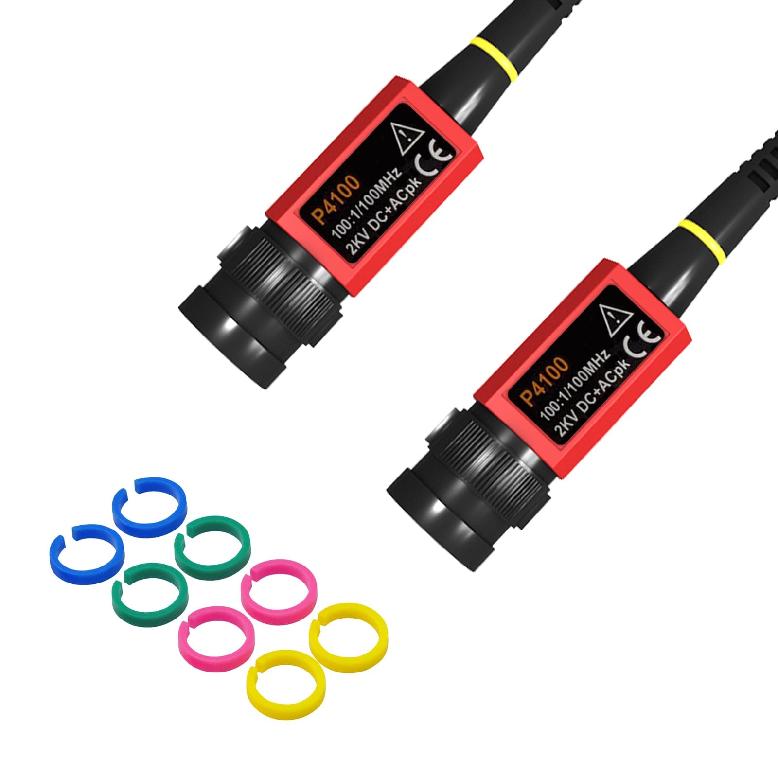 FNIRSI® P4100 Hochspannungsoszilloskopsonde mit Zubehörset