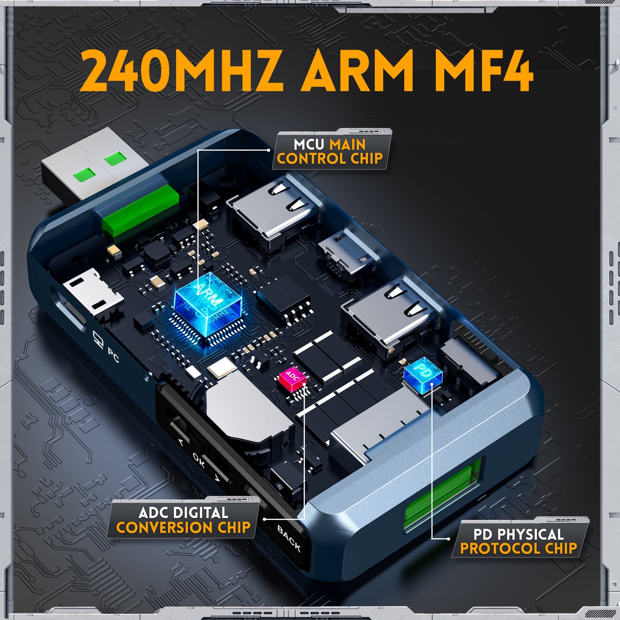 FNIRSI® FNB48P USB-Schnellladetester