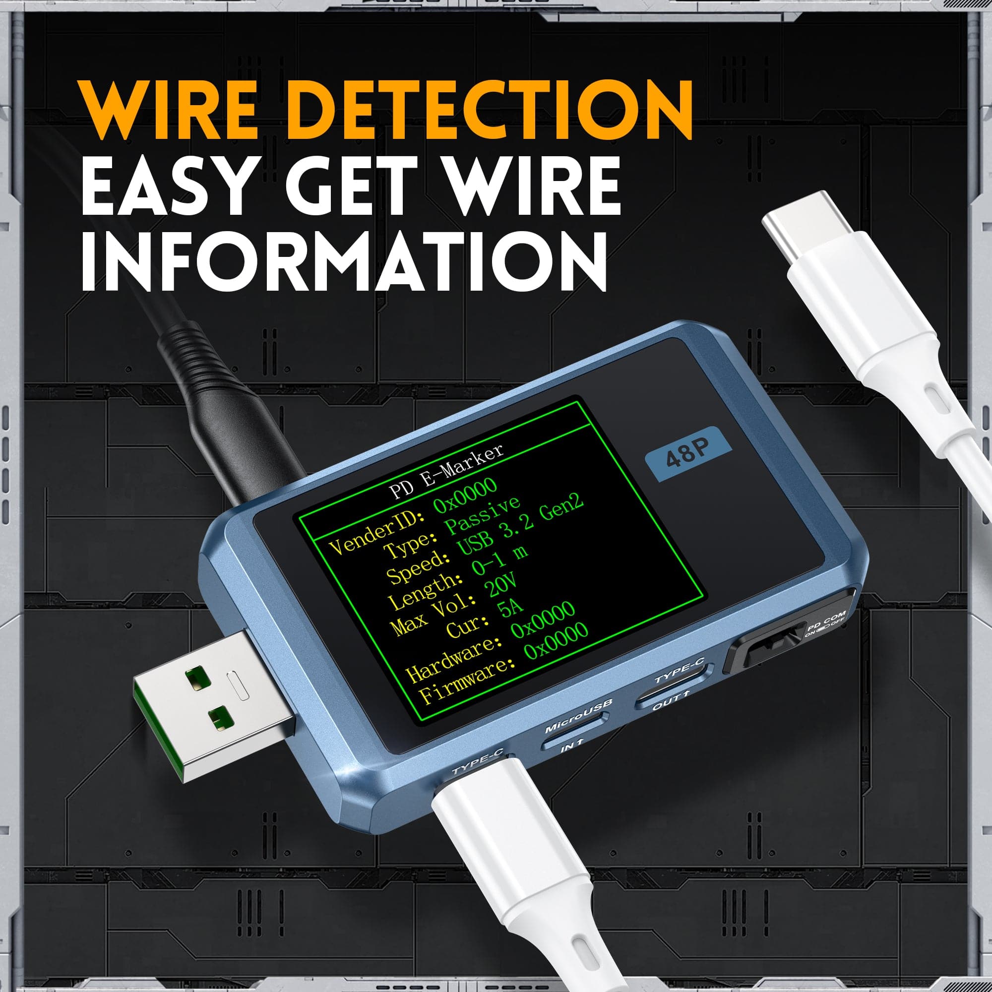 FNIRSI® FNB48P USB-Schnellladetester