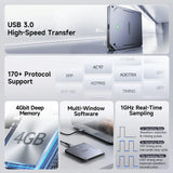 FNIRSI® DLA-16 Plus / DLA-32 Plus Logic Analyzer, USB 3.0, 4Gbit