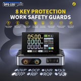 FNIRSI® DPS-150 Mini DC Adjustable CNC Programmable Regulated Switching Power Supply