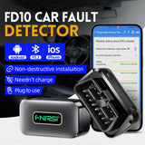FNIRSI® FD10 Escáner OBD2 para coche Borrar errores Herramienta de diagnóstico OBD