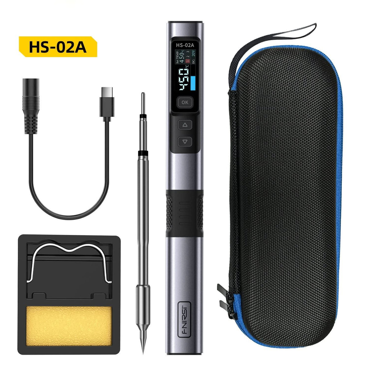 FNIRSI® HS-02 Intelligenter Lötkolben