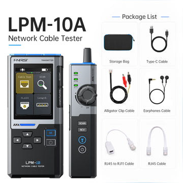 FNIRSI LPM-10A Smart Cable & Network Tester | Multifunctional Wire