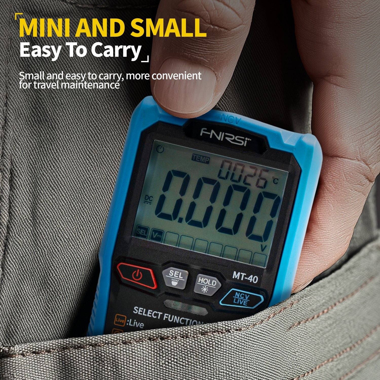FNIRSI® MT-40 Smart Digitalmultimeter