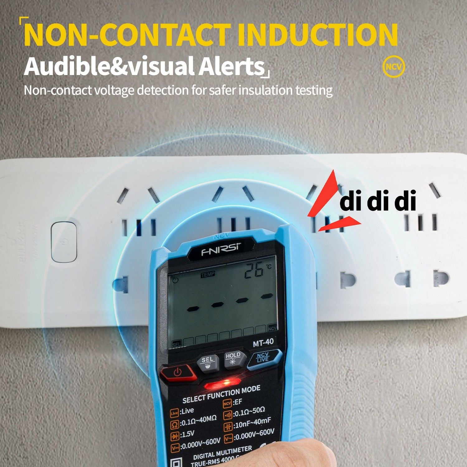 FNIRSI® MT-40 Smart Digitalmultimeter