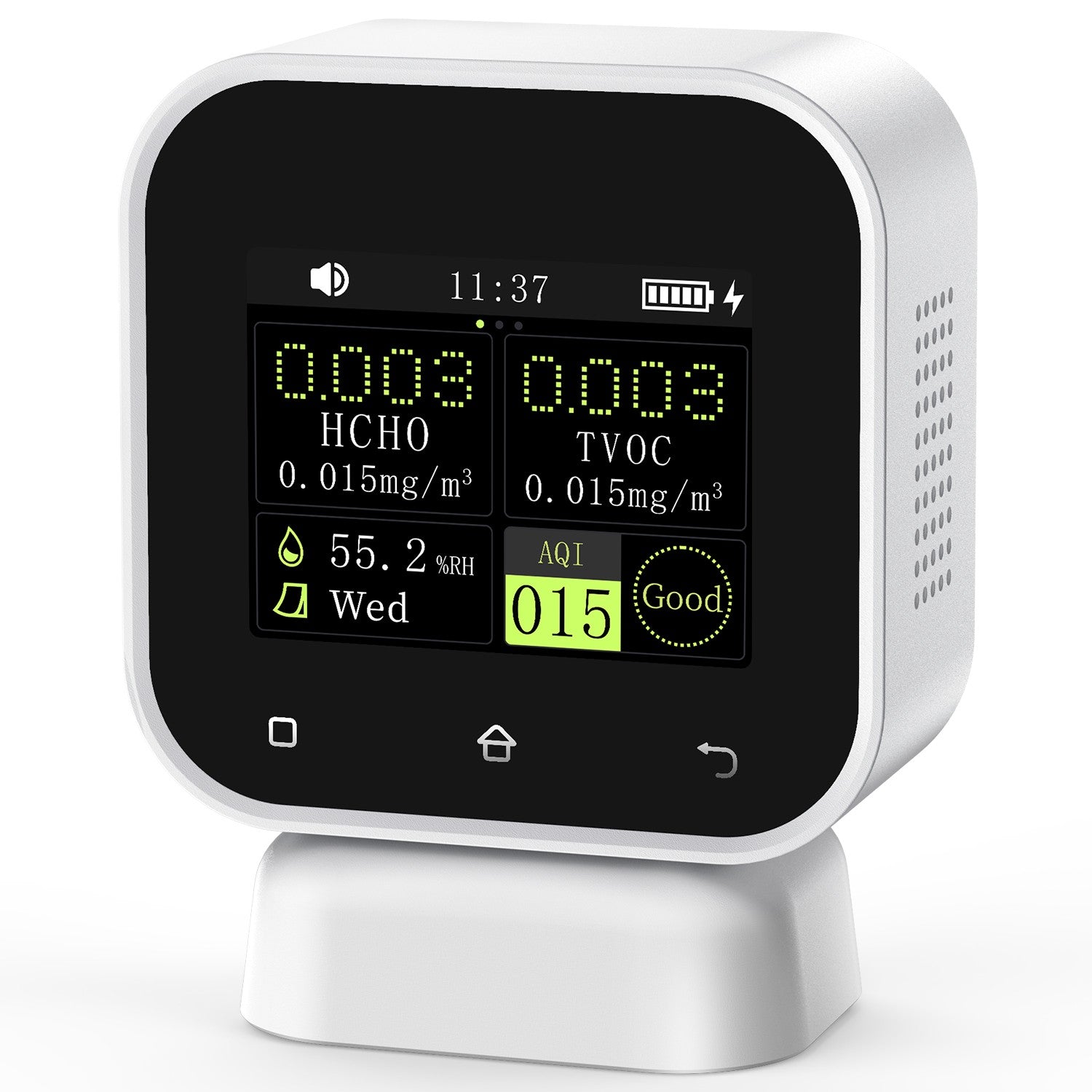 FNIRSI® SFD-02 4-IN-1 Indoor Air Quality Monitor Touchscreen Formaldehyde Detector HCHO TVOC Temperature Tester