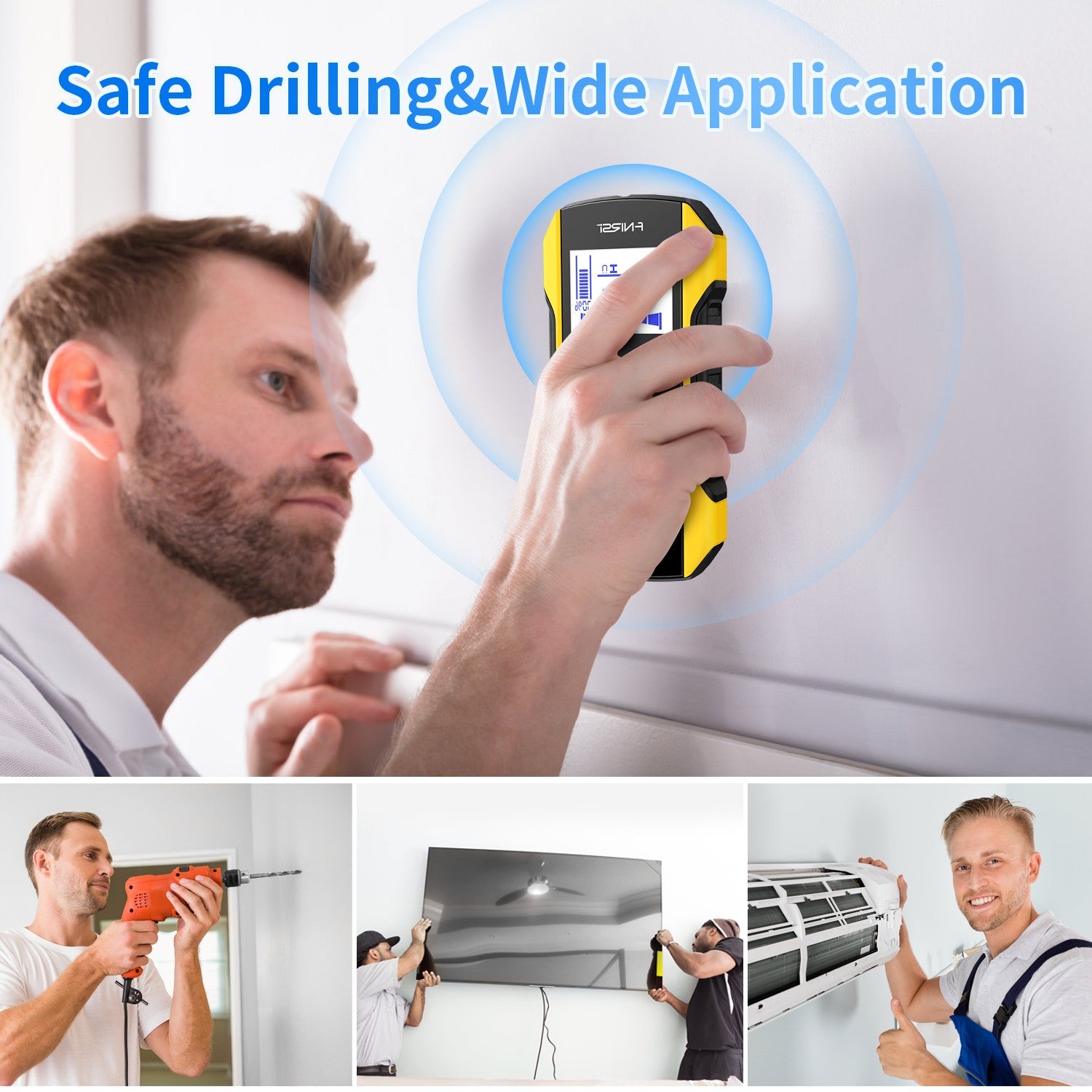 FNIRSI® WD-01 Wall Detector Scanner