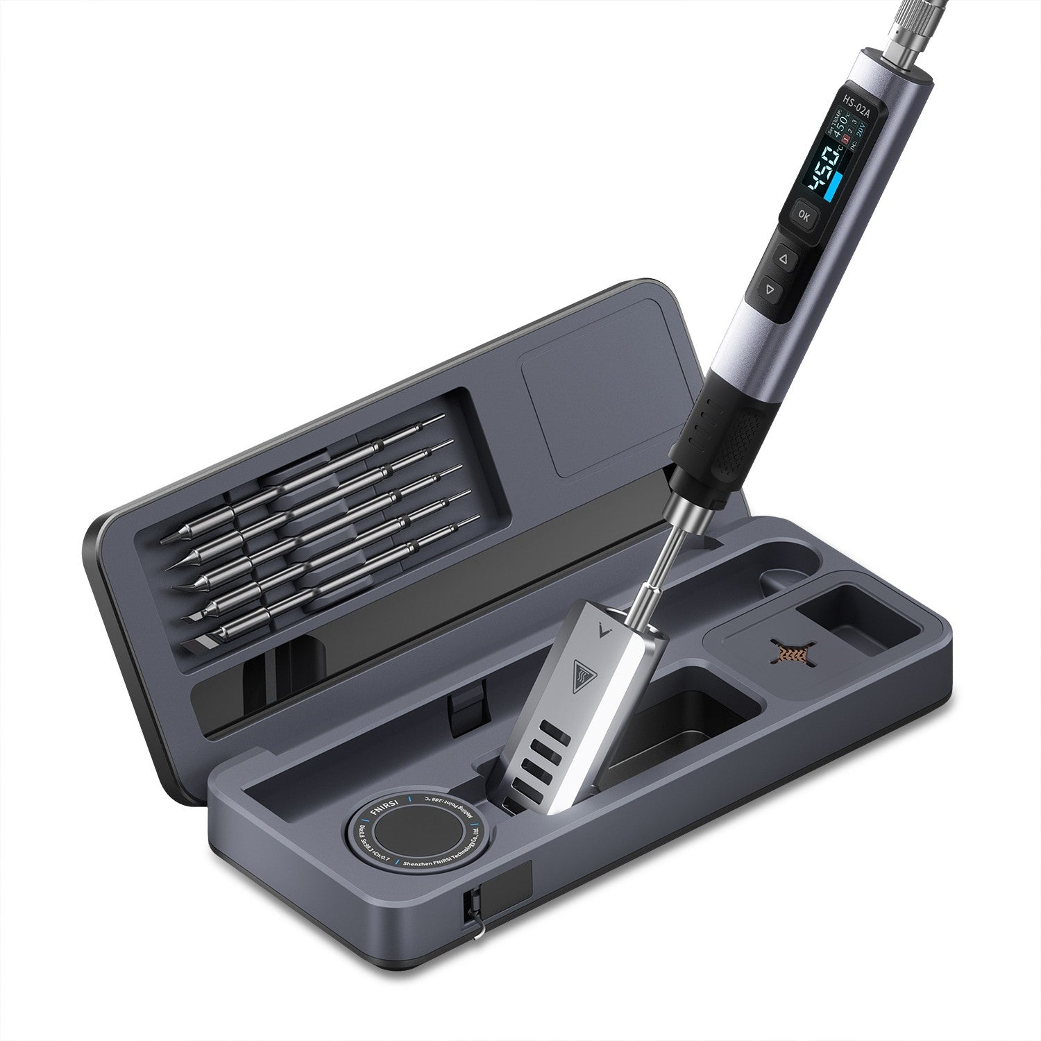 HS-02 Smart Soldering Iron with Toolbox