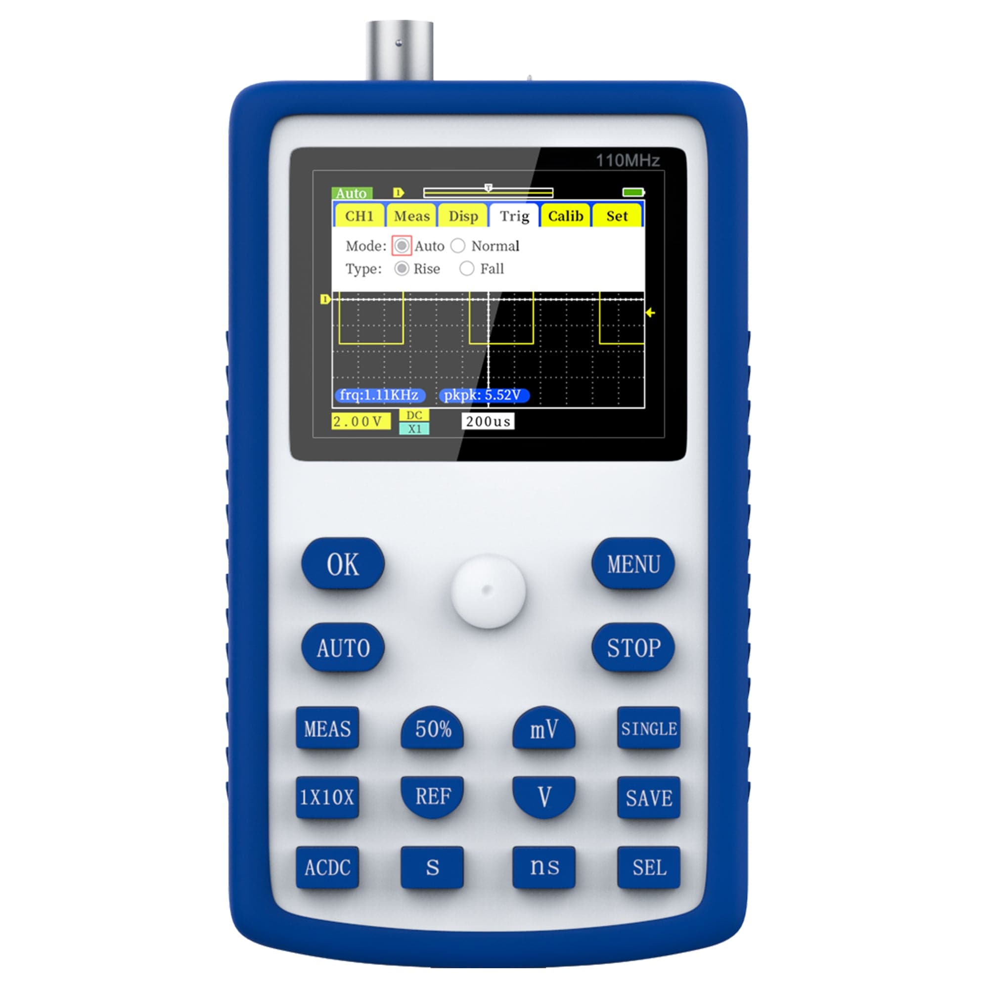 FNIRSI® 1C15 110MHz 500MS/s Handheld Mini Digital Oscilloscope - FNIRSI