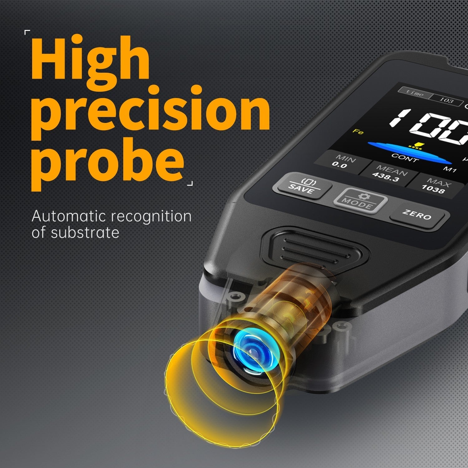 FNIRSI® CTG - 20 Car Paint Coating Thickness Gauge - FNIRSI