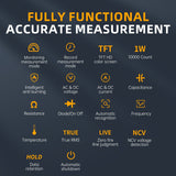 FNIRSI® DMT - 99 Intelligent Color Screen Digital Multi Meter - FNIRSI