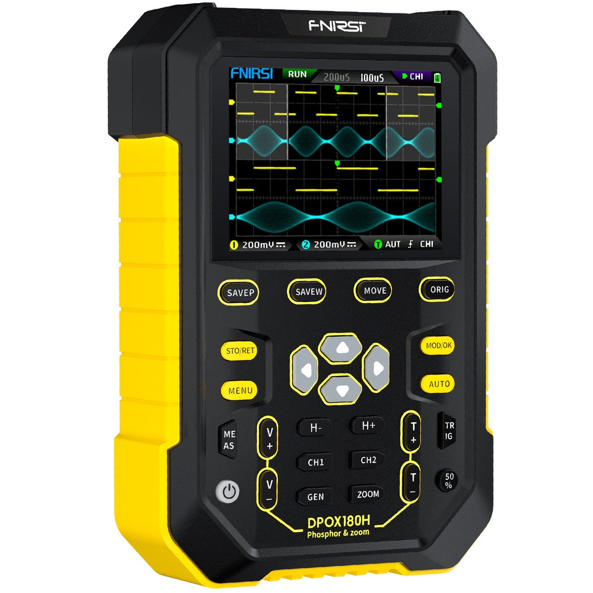 FNIRSI® DPOX180H 2 - IN - 1 Dual Channel 180MHz 500MS/s Digital Phosphor Oscilloscope Signal Generator - FNIRSI