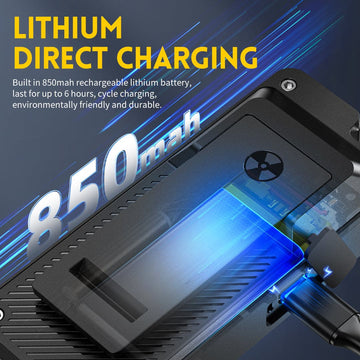Produktbild von Geigerzähler Strahlungsdetektor – 0,08–9999 µSv/h, β/γ/Röntgen, Mit Ton- Und Lichtalarm, Wiederaufladbar, 400 MAh – Für Privat, Labor, Umwelt