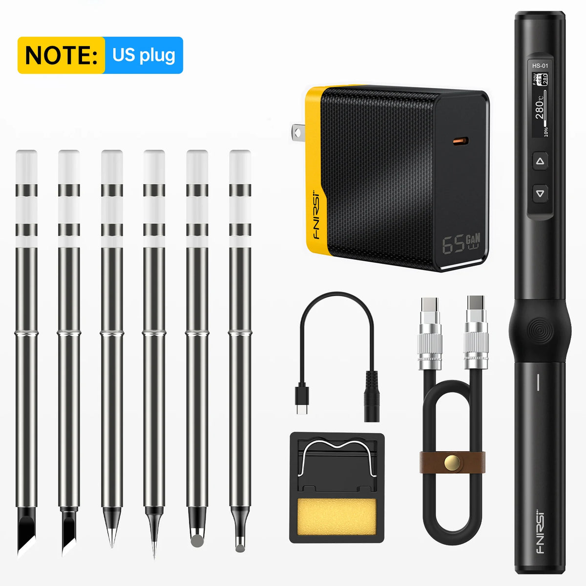 FNIRSI® HS-01 Intelligent Soldering Iron