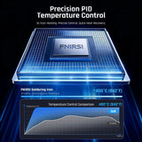 FNIRSI® HS-ST1 2-in-1 SMD Tweezer Soldering Iron, DC/USB-C, PD3.1/QC3.0