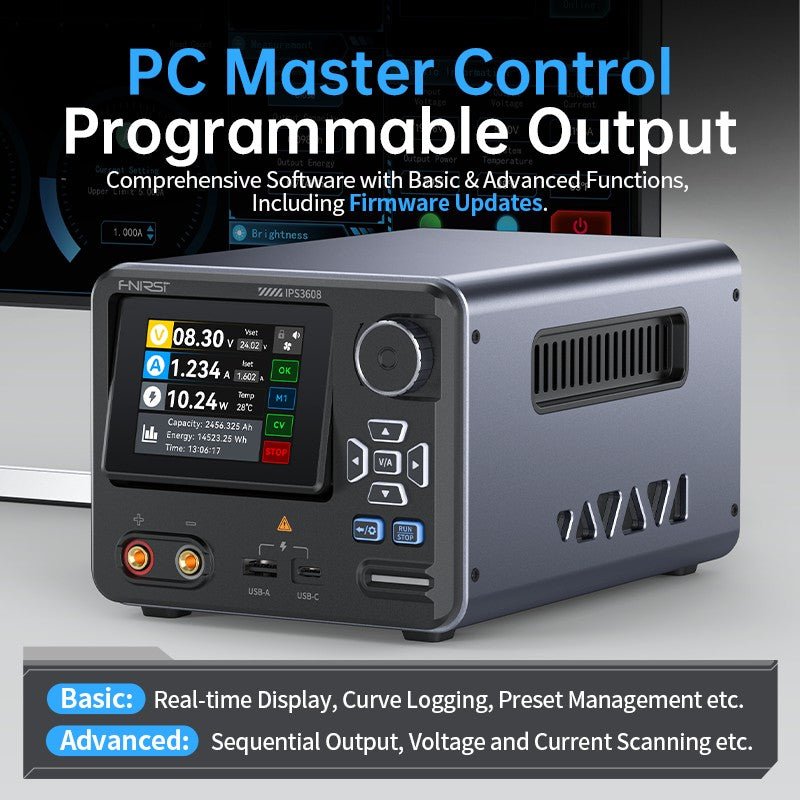 FNIRSI® IPS3608 AC - DC Intelligent Digital Control Power Supply - FNIRSI