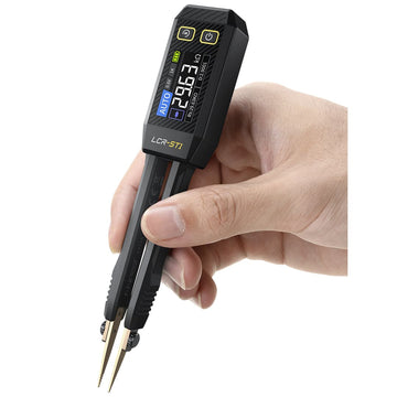 LCR-ST1 Pince Multimètre LCR Numérique Haute Précision – Testeur 3 Fréquences Avec Écran Couleur 1.14"