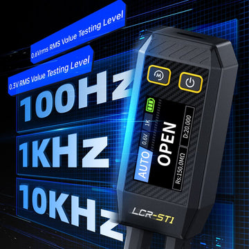 Pinzette LCR Digitali - Misuratore Di Induttanza, Capacità, Resistenza, Schermo 1.14" - Foto 4