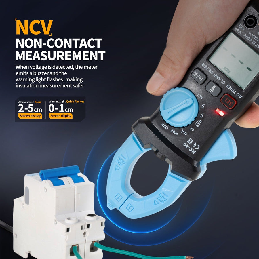 FNIRSI MC-40 Clamp Meter Digital Multimeter - Syariftama