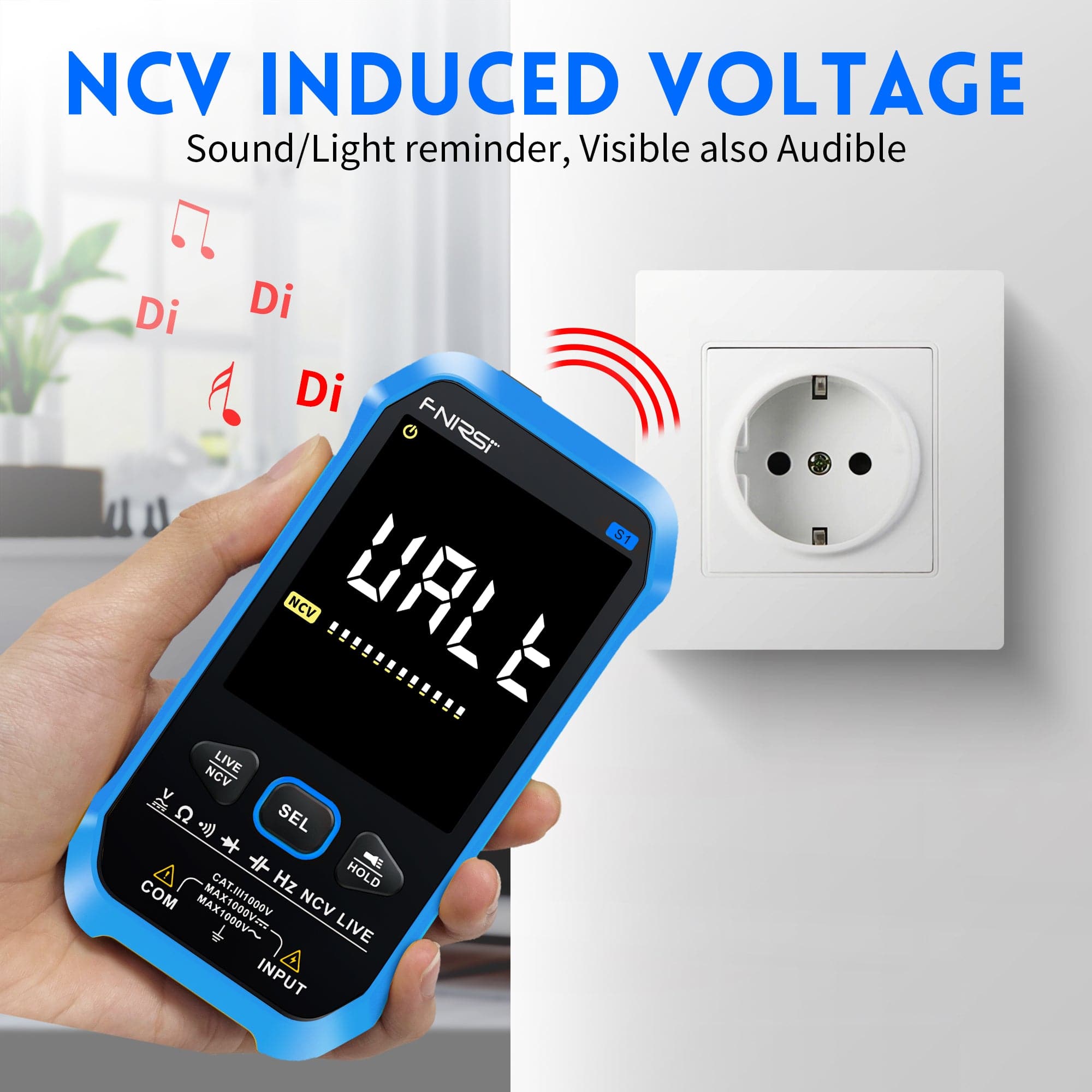 FNIRSI® S1 Large Screen Digital Display Smart Multimeter - FNIRSI