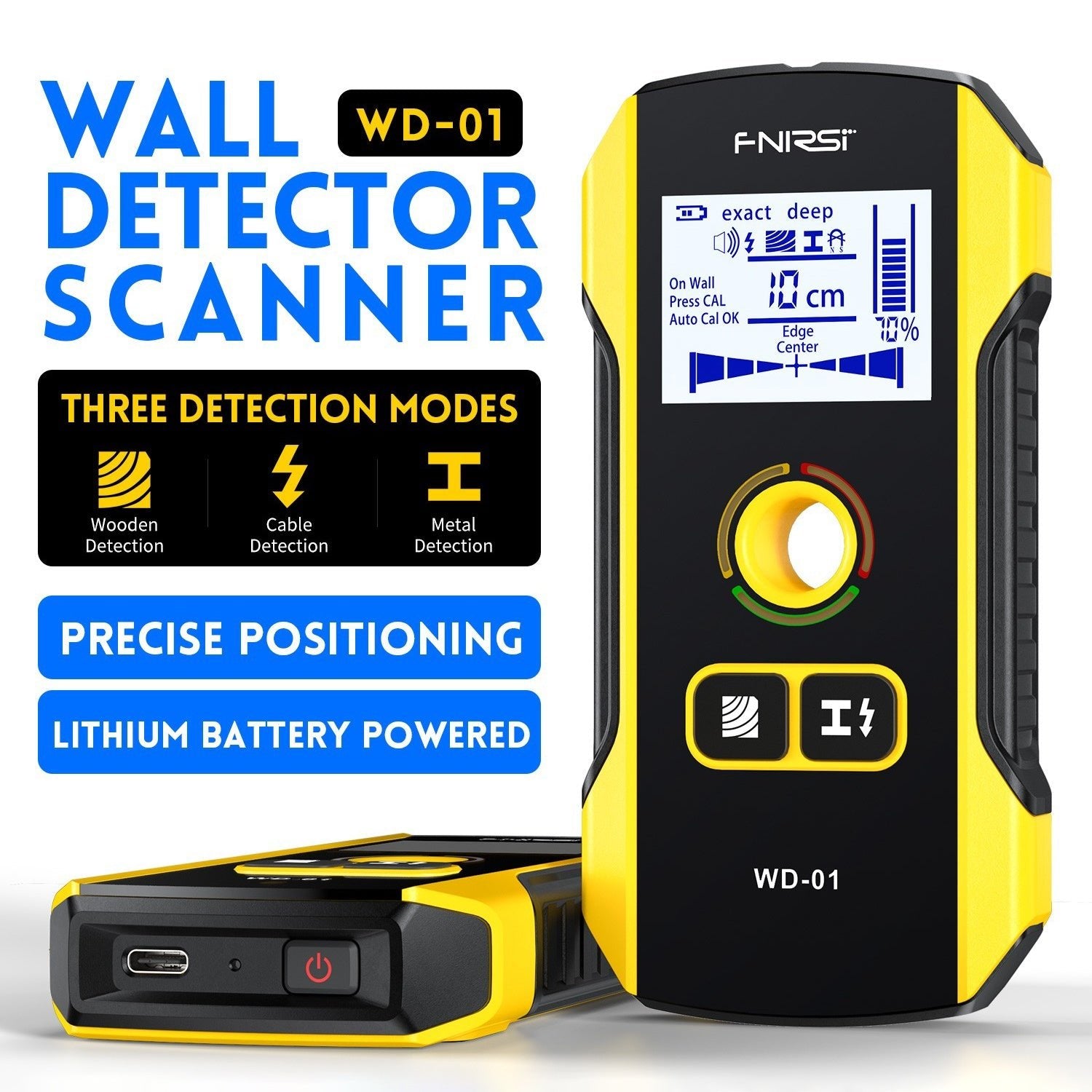 FNIRSI® WD - 01 Wall Detector Scanner - FNIRSI