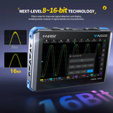 FNIRSI® DPOS350P 4-IN-1 350MHz 1GSPS Tablet Oscilloscope Signal Generator Spectrum Analyzer Frequency Response Analyzer