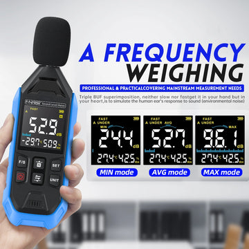 FNIRSI FDM01 High-precision Digital Noise Decibel Meter