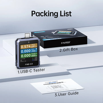 FNIRSI® FNB-C2 USB PD 3.1 Type-C Fast Charging Tester