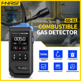 FNIRSI® GD-02 Portable Combustible Gas Detector Color Screen Methane Propane Isobutane Monitor