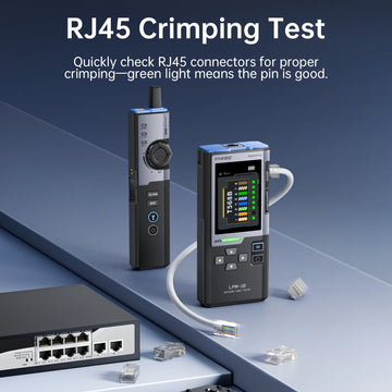 LAN テスター FNIRSI LPM-10A POE FNIRSI LPM-10A Smart Cable & Network Tester | Multifunctional Wire