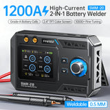 FNIRSI® SWM-20 1200A Dual-Pulse 2-in-1 Portable Battery Spot Welder