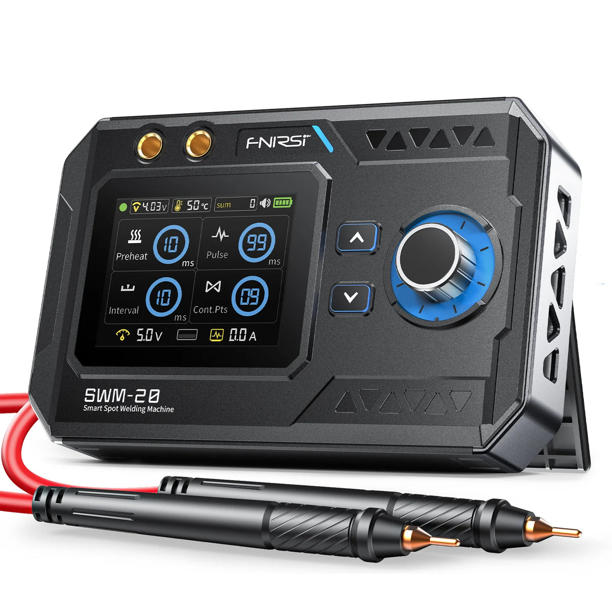 FNIRSI® SWM-20 1200A Dual-Pulse 2-in-1 Portable Battery Spot Welder