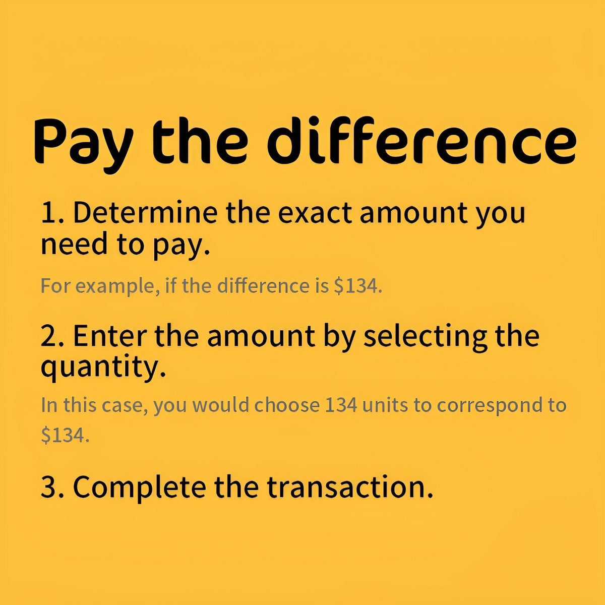 Pay the difference - FNIRSI