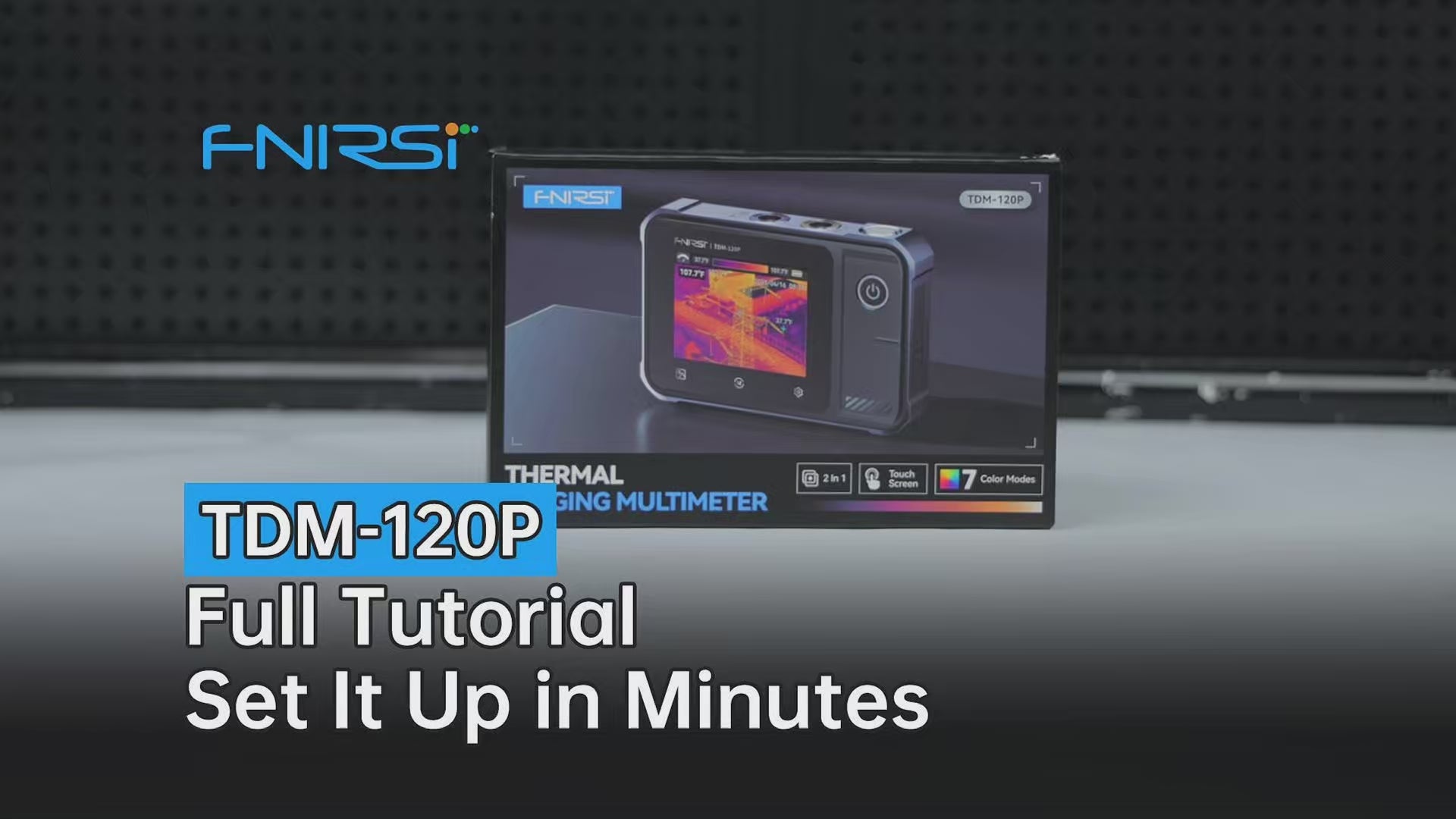 FNIRSI® TDM-120P / TDM-120 Multimetro a Immagine Termica