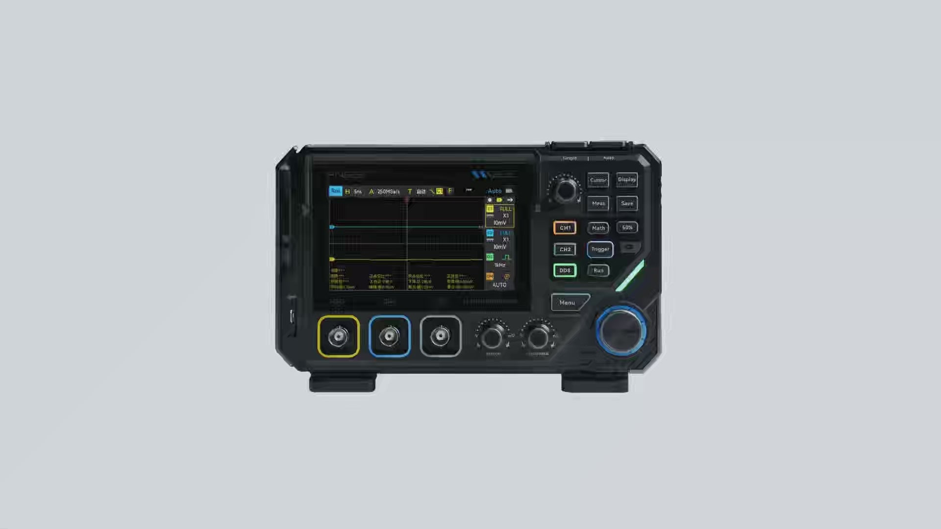 FNIRSI® 2D15P Oscilloscopio fosforo da banco 3-in-1 2CH 100MHz Multimetro