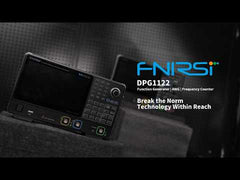 Generador de formas de onda arbitrarias de doble canal FNIRSI® DPG1122 120MHz 1.2GSa/s